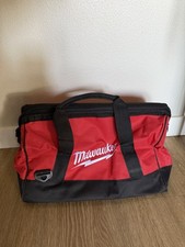 New Milwaukee M18 M12 17 X 11 X 10 Contractors Tool Bag W 6 Inside Pockets New Milwaukee M18 M12 17 X 11 X 10 Contractors Tool Bag W 6 Inside Pockets