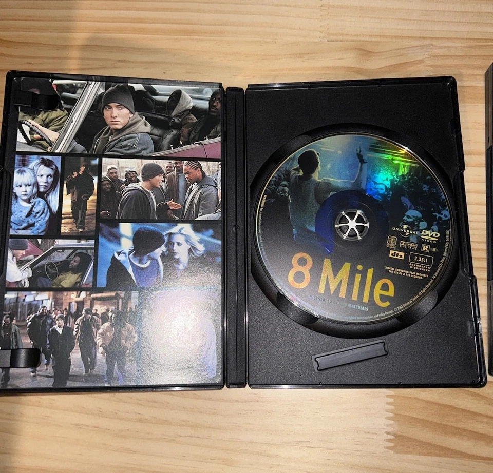 8 Mile & Notorious DVD Lot – Eminem & Biggie Biopic Movies - Image 3 of 4