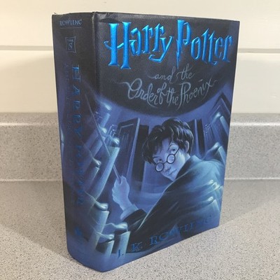 Harry Potter & The Order of the Phoenix 1st Edition 1st Printing HC DJ Book 118
