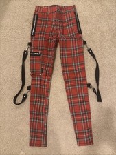 Tripp NYC Ladies Plaid Chaos Pants - Size 25