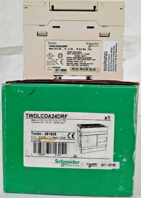 Schneider Electric Twido TWDLCDA24DRF Base Unit DC - NEW GREEN BOX