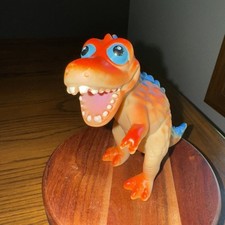Dinosaur T-Rex Kid Connection Dino Transporter Truck Barney Replacement Orange