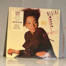 REGINA BELLE All By Myself 1987 Vinyl LP Columbia G/EX/VG+ Hype Shrink