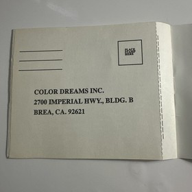 Raid 2020 By Color Dreams Manual With Reg Card (Nintendo, NES) *Manual Only*