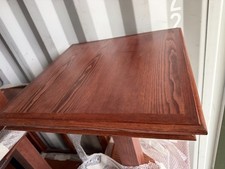 Solid Oak Square Cafe Dining Tables Set of 10, Restaurant, Pub, Bar