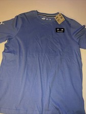 NWT Puma BMW Motorsport MMS Racer Logo Men's T Shirt Blue Sz L 40