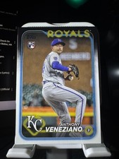 2024 Topps Series 2 Anthony Veneziano #425 Rookie Card Kansas City Royals