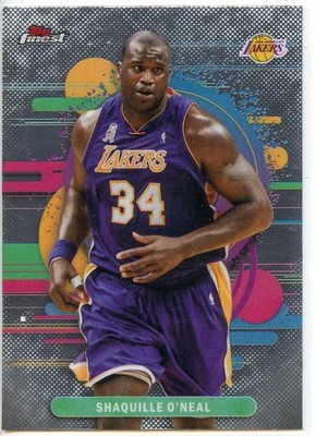 2025-26 Topps Finest #194 SHAQUILLE O'NEAL SHAQ Uncommon