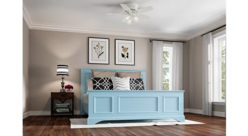 Hunter Fans - Builder 42 Inch Low Profile Ceiling Fan with LED Light Kit and - Picture 2 of 4