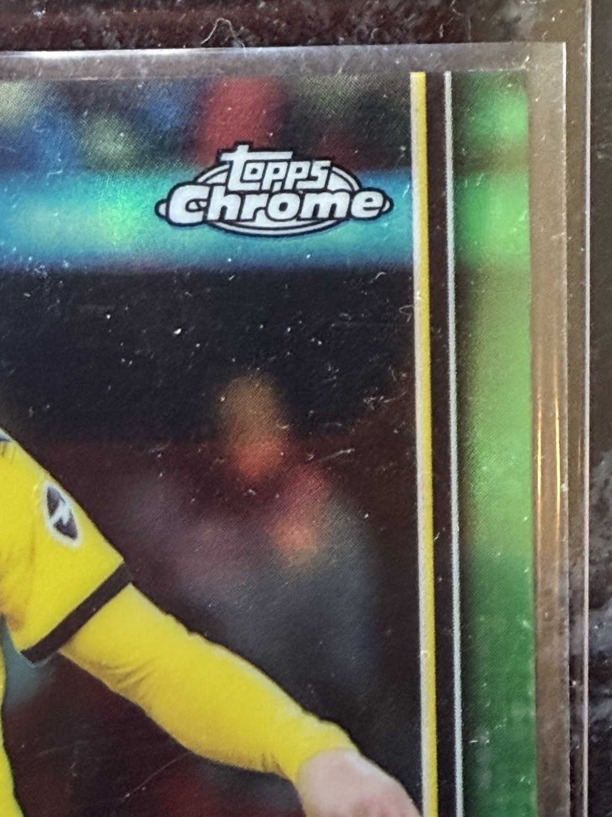 2019-20 Topps Chrome Bundesliga - Erling Haaland #72 Green Refractor /99 (RC) view 5
