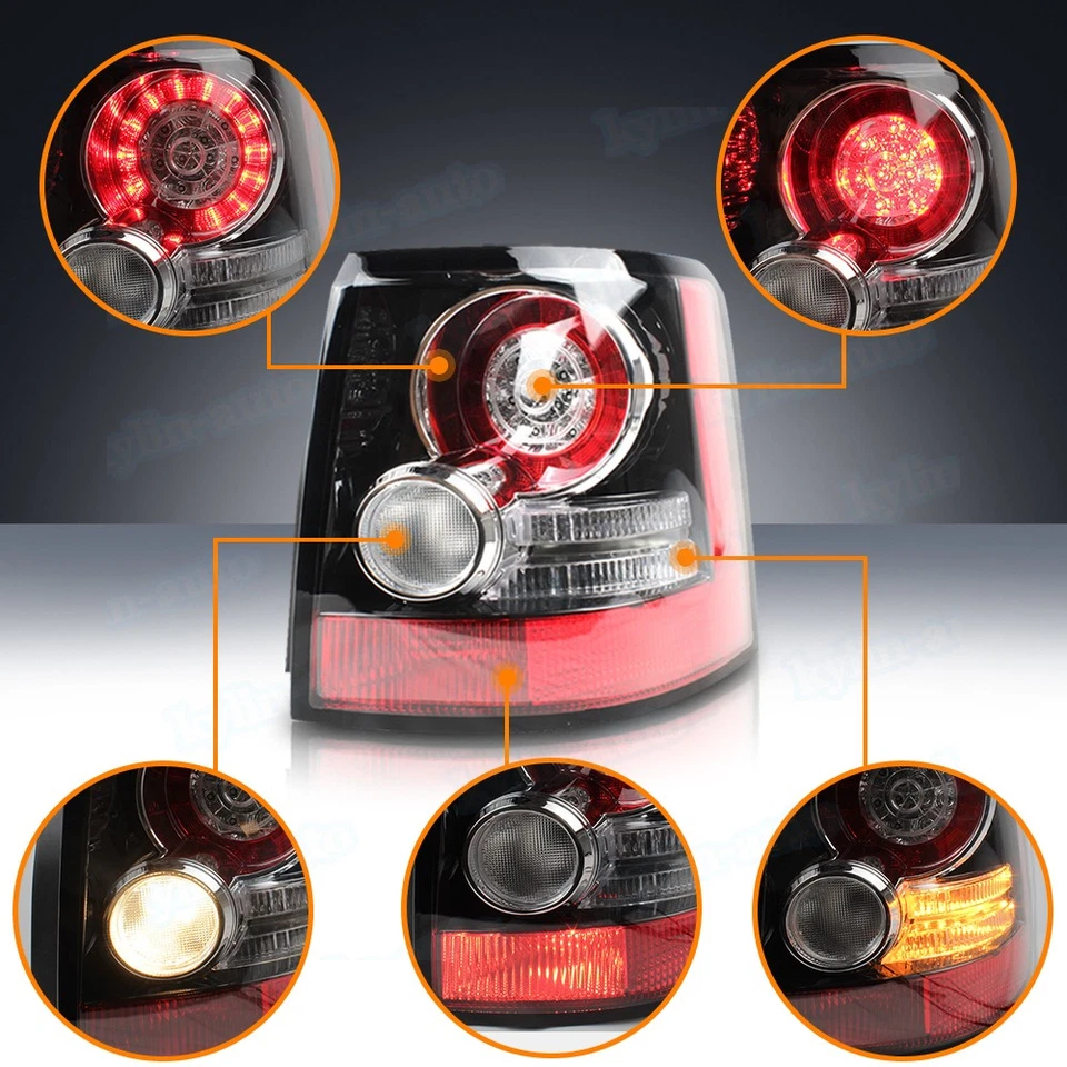 For 2005-2013 Land Rover Range Rover Sport LED Tail Light Rear Lamp Right Side - Image 3 of 4