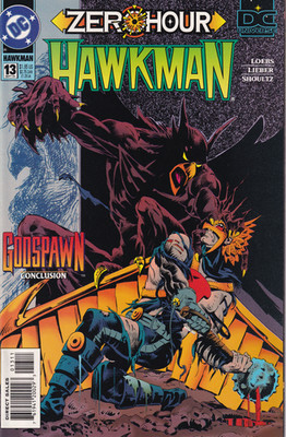 Hawkman #13 VF/NM 1994 DC Comics