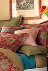CHAPS Home Throw PILLOW ANNABELLE Bedding Collection Size: 20 x 20" NEW Striped — photo 6