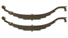 LIBRA Trailer Leaf Spring 6 Leaf Slipper 4000# Capacity for 8000# 8K Axle -Set 2