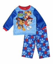NWT Nickelodeon Dogs Paw Patrol Let's Go 2-Piece Pajamas NIP Boys 2T 3T