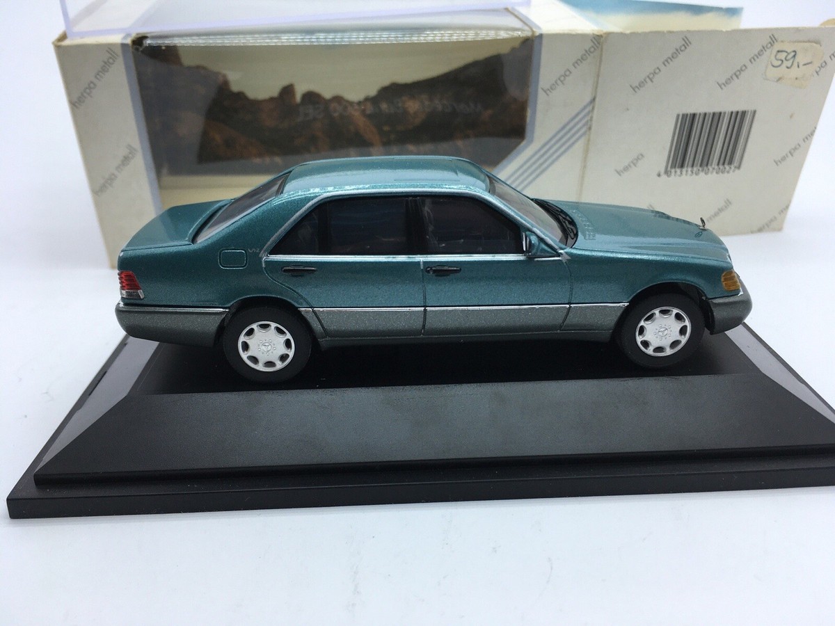 MERCEDES 600 SEL Vert HERPA 1:43 de reference 070010