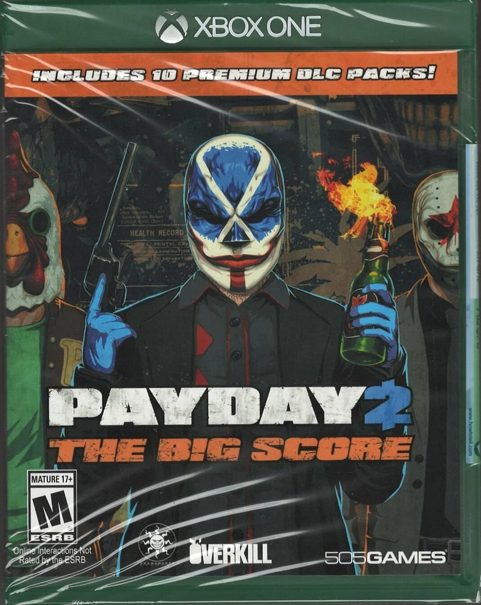 Payday 2 The Big Score Xbox One Brand New Factory Sealed US Version Xbox One