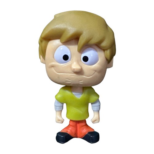 3 giocattoli McDonalds Scooby Doo Gang Bobblehead Shaggy Freddy Thelma - Foto 4 di 4