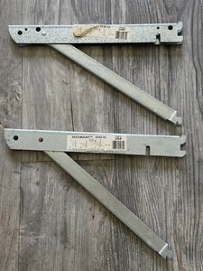 John Sterling Fast Mount Bracket with Support 13-In BK-0103-14 (lot of 2)