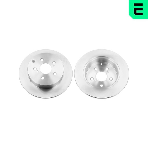 Optimal 2X Bremsscheibe Hinten Ø297 Mm Voll Beschichtet FüR Toyota Verso _R2_-image