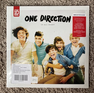 One Direction - Up All Night LP Green Vinyl - Factory Sealed - *Ships FAST!*