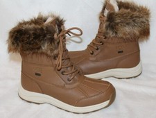 NEW UGG Womens ADIRONDACK III Leather Winter Waterproof Boots Chestnut