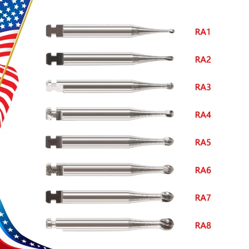 Dental Tungsten Steel Carbide Burs for Contra Angle Low Speed Handpiece RA1-8 sa