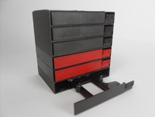 Porta musicassette CBOX 01 02 Fischer Porta Mc Moduli per cruscotto Auto d'epoca