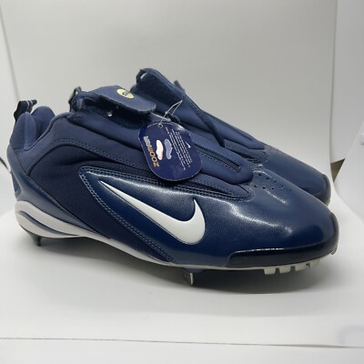 NEW Nike Air Zoom Diamond Fury SP Men's Cleats Blue/White Size 10