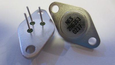 1 Stück 2N6353 Microsemi(Microchip) NPN Darlington Power Transistor NOS 