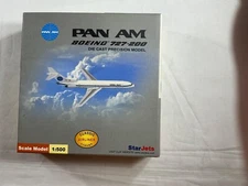 Star Jets sjpaa109b 1:500 Diecast Airliner Pan Am Boeing 727-200