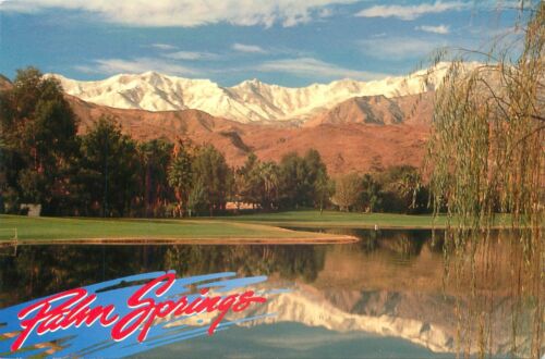 Mt. San Jacinto Overlooking Palm Springs California - Unposted Postcard