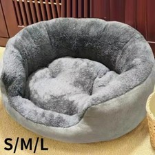 Soft Washable Pet Bed for Small Dogs and Cats, Cozy Warm Sofa Basket Design