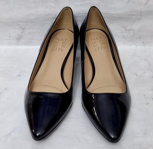 NATURALIZER Womens Lovely Pippa Black Leather 4cm Heel Shoes EU 36 UK 3 MRP £92 - Picture 5 of 8