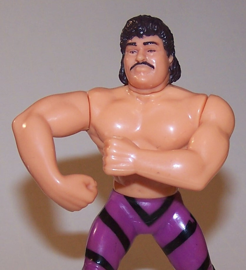 1990 WWF RICK RUDE Hasbro Wrestling Action Figure Series 1 1990 WWF RICK RUDE Hasbro Wrestling Action Figure Series 1