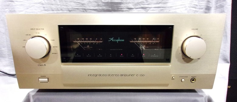 Accuphase E-550 vintage audio equipment - eBay listing photo 1