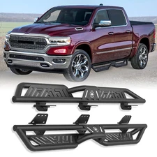 For 2019-2025 Dodge Ram 1500 Crew Cab New Body Running Boards Side Steps 2-Stair