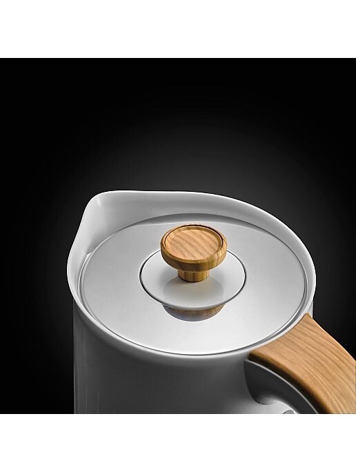 White Wood Effect Kettle and 4 slice toaster eBay