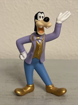 Goofy In Multicolored Suit Disney 4” Figure Plastic Toy | eBay