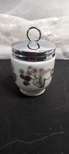 VINTAGE ROYAL WORCESTER LAVINIA BROMBEERMUSTER EGG CODDLER - Bild 15 von 24