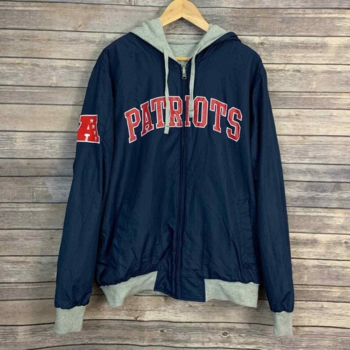 patriots pullover windbreaker