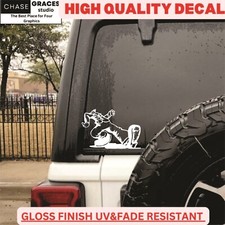 KEEP ON TRUCKIN Decal Sticker Funny Vinyl Car Window Bumper truck 5.5" x 4"