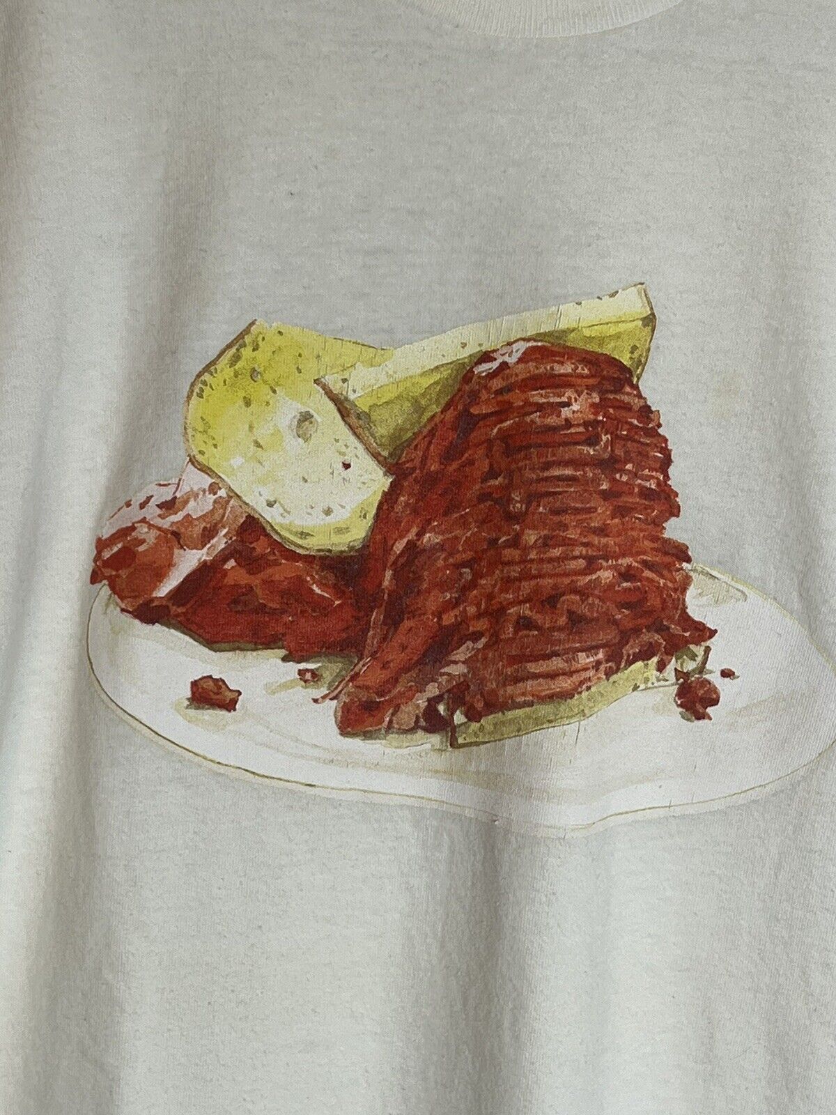 Supreme Pastrami Rare 2005 Natural Tee T-Shirt Si… - image 4