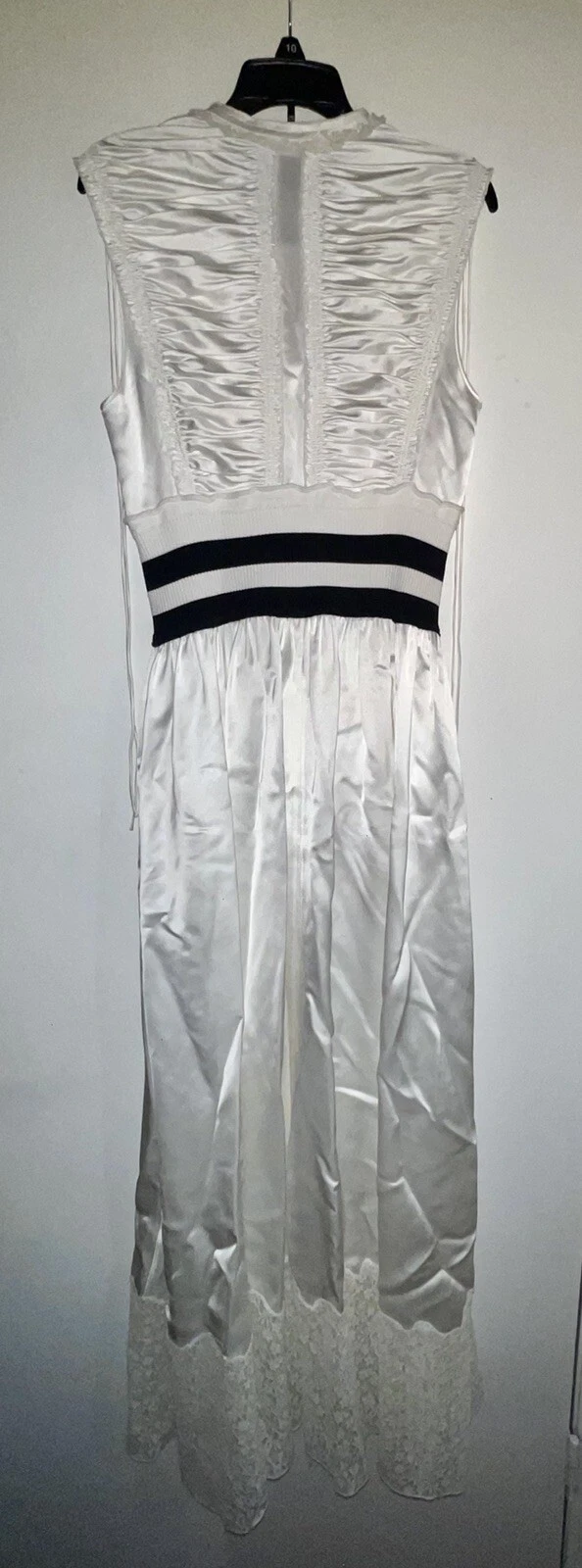 Abito lungo con zip Alexander Wang nuovo taglia US 4