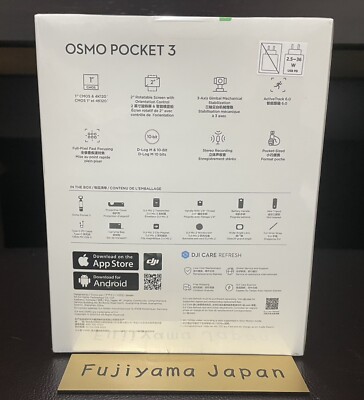 DJI Osmo Pocket 3 Creator Combo 3 Axis Gimbal Action Camera | eBay