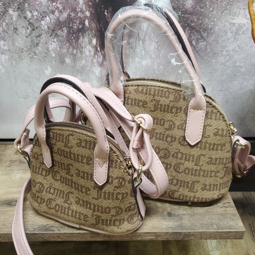 Juicy Couture Chestnut Chino Two PC Bowler Purse Gift Set - Picture 4 of 5