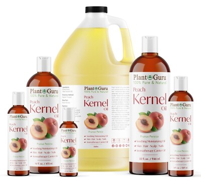 Peach Kernel Oil Expeller Cold Pressed 100% Pure Natural Refined