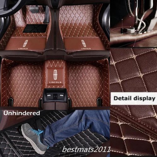 For Lincoln MKC MKT MKS MKX MKZ Continental Car Floor Mats Carpets Waterproof - Imagen 29 de 31