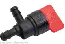 1/4" INLINE FUEL GAS SHUT-OFF VALVE PETCOCK 90 DEGREE- 494769 697944 698181