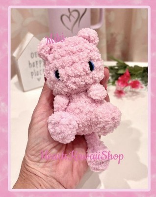 MADE 2 ORDER: MEW Mythical Pokemon Crochet Pokemon Amigurumi Stuffed Animal